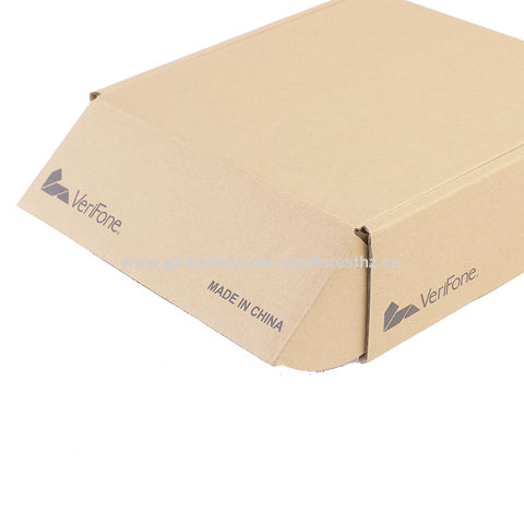 2023 FPG, precio de fábrica, diseño libre de color marrón, impresión de logotipo personalizado, caja de tela de regalo para embalaje de papel corrugado