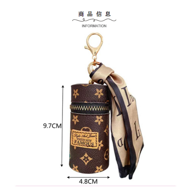 Unistybag Mini Lipstick Bags Luxury Leather Bucket Bag Exquisite Storage  Bag Fashion Car Keychain Female Key Ring for Gift