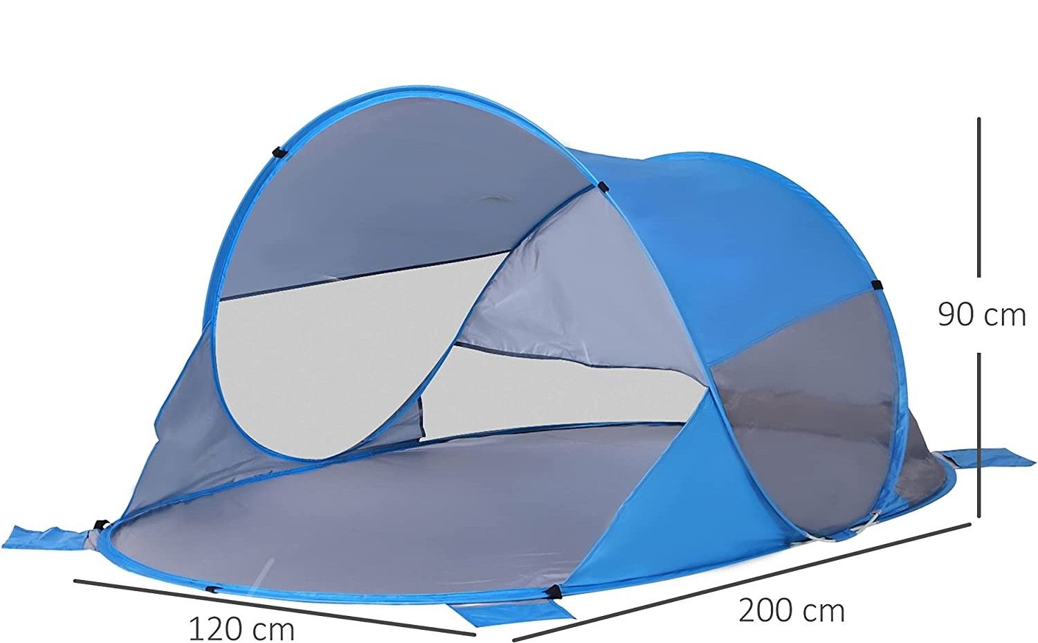 Buy Wholesale China 12 Person Pop Up Tent Beach Tent Hiking Uv 40