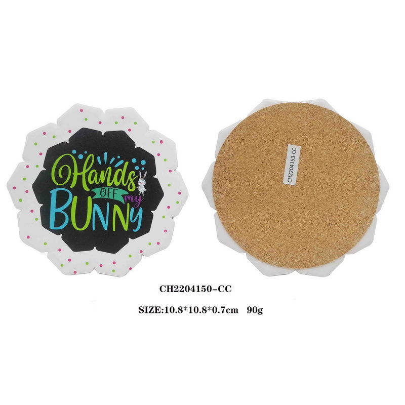 Set Of 4 Pomeranian Ceramic Coasters With Cork Bottom - Absorbent Drink Coasters For Dog Lovers - View #10