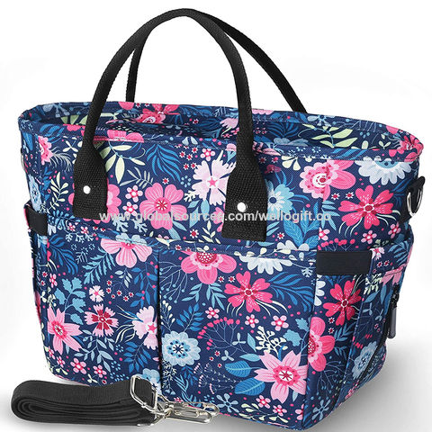 Womens Lunch Bag With Water Bottle Holder 