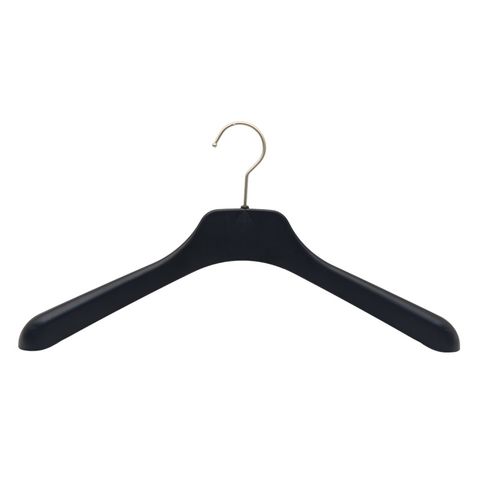 Buy Wholesale China Black Wooden Hangers Clothes Hangers Wood Non Slip Suit  Hanger Coat Hanger With Metal Clips & Wooden Hangers at USD 1.39