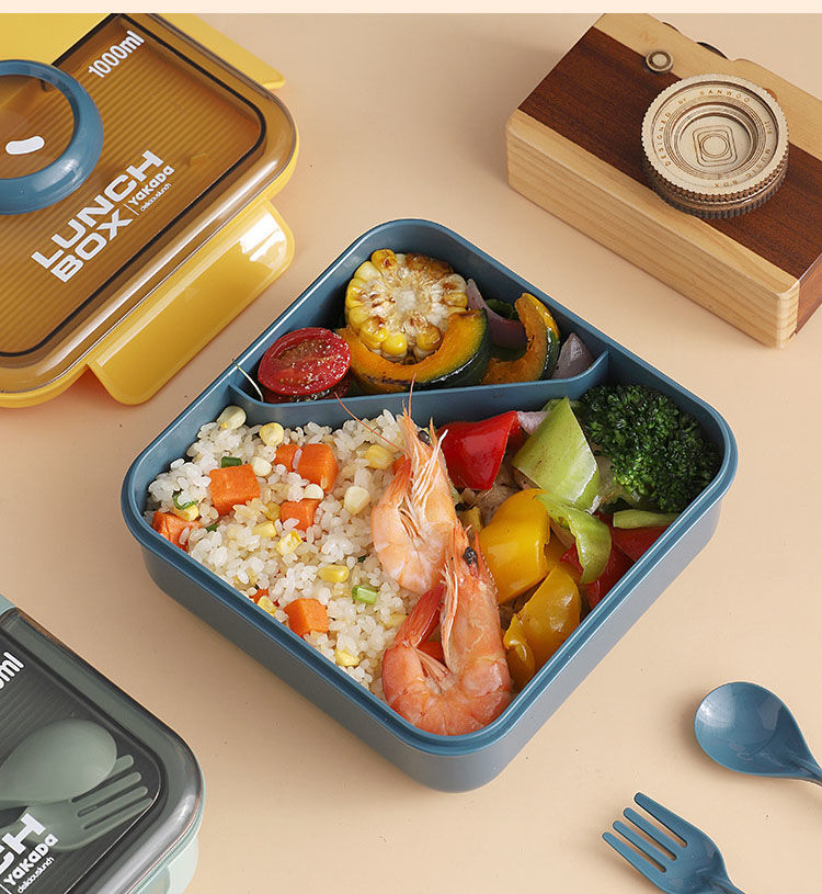 Buy Wholesale China Bento Box Pp Dual-tier Lunch Box Dishwasher & Microwave  Safe Food & Snack Container For Kids & Adults Bpa Free School Lunch Box & Lunch  Box at USD 3.58