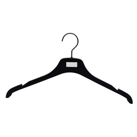 Buy Wholesale China 100% Degradable Pla Hanger Plastic Hanger With Notch  Can With Metal Bar Hangers For Clothing Store & Plastic Hanger at USD 0.32