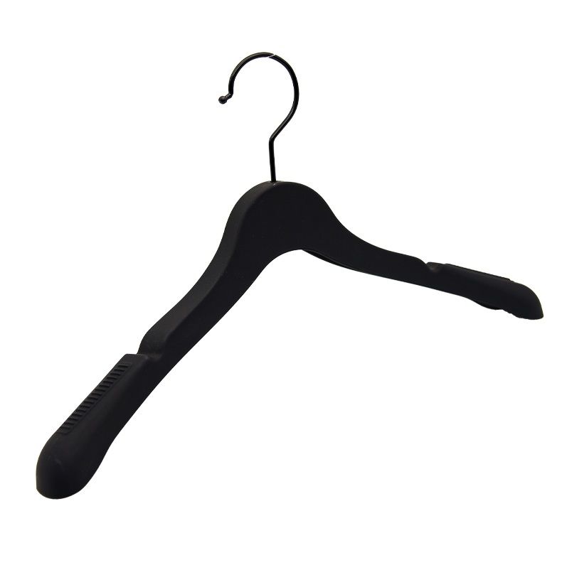 Buy Wholesale China 100% Degradable Pla Hanger Plastic Hanger With Notch  Can With Metal Bar Hangers For Clothing Store & Plastic Hanger at USD 0.32