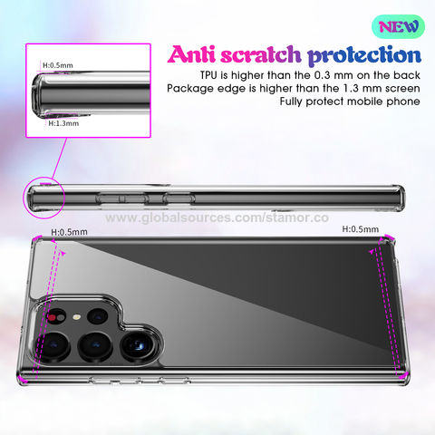 Ultra Clear 0.5mm case for Samsung Galaxy S23 Ultra thin cover