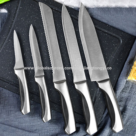 Set 17Pcs Couteau de cuisine Professionnels en acier inoxydable