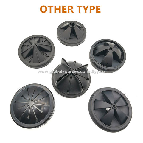 Garbage Disposal Guard Sink Baffle Rubber Drain Cover , 2pcs, Outer Diameter: 87mm, Size: 230 cm