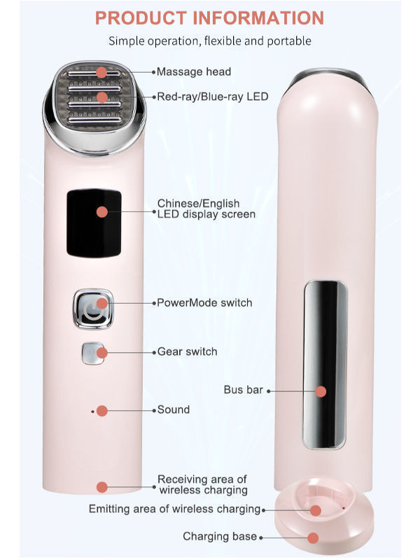 Rf Radio Frequency Machine Anti Aging Skin Care Portable Handheld Rf ...