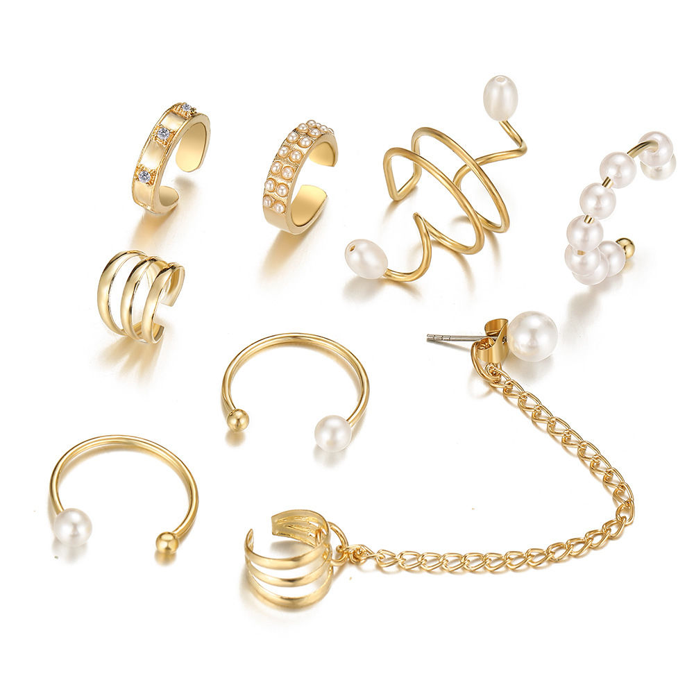 3 Paires De Boucles D'oreilles Créoles Plaqué Or | Tailles 6/8/10 Mm - Hypoallergénique, Sans Nickel - 9