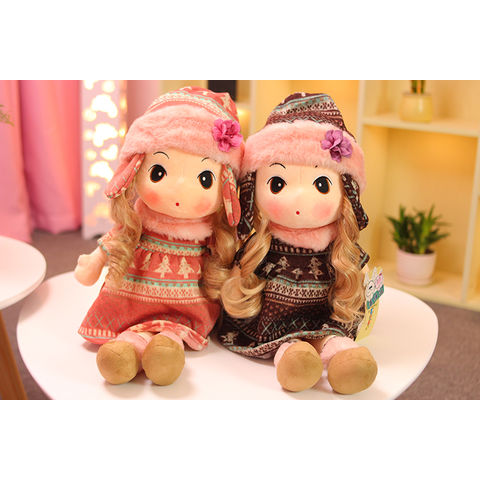 Soft and Silky 28cm Plush Doll with Luxurious Long Hair - China Doll Plush  Toy and Plush Dolls price