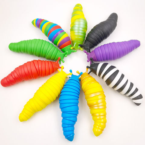 Buy Wholesale China Fidget Slug Fidget Toy On Tiktok Anti-stress  Decompression Caterpillar Stretch Slug Toys  & Toys at USD 1.35