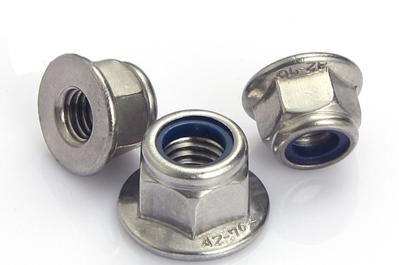 thumbnail image 2 of 100 Pack M6 X 1.0 Stainless Steel Serrated Flange Nuts - DIN6923 A2 2 of 3