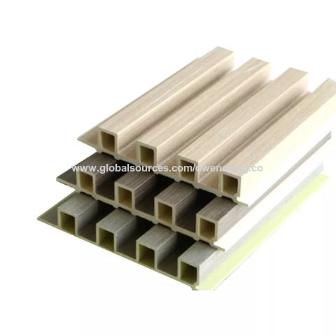 Las modernas placas decorativas compuesto de plástico madera WPC PVC  paneles de pared - China Panel decorativo, en la pared