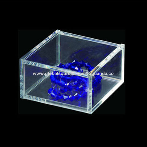 Caja de plastico transparente para caramelos, modelo 5