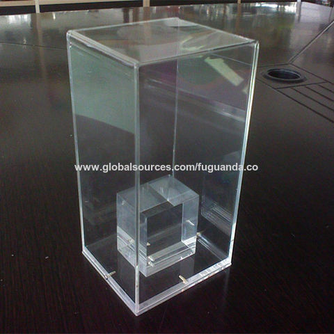Buy Wholesale China Customize Plexiglass Box With Lid Lock Clear Box  Acrylic Box Pmma Box & Plexiglass Box