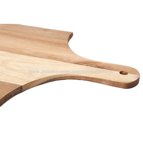 Tablas de cortar grandes de madera de acacia para cocina, tabla de cortar  de madera extra grande de 24 x 18 pulgadas con ranura para jugos, tabla de  cortar reversible para carne y verduras : Hogar y Cocina 