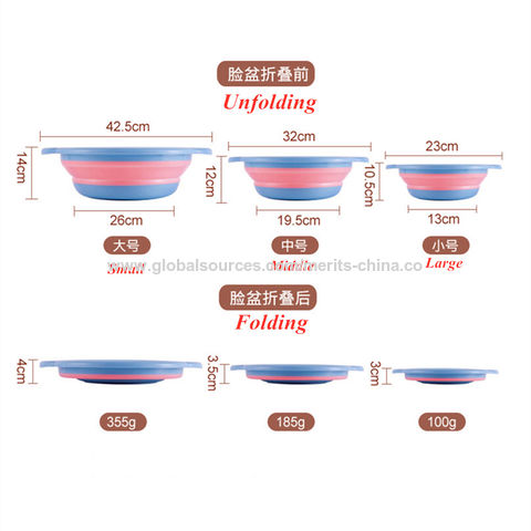Buy Wholesale China Collapsible Wash Basin, Washing Tub, Folding Round  Dishpan Washing Basin,wash Bowl & Collapsible Wash Basin at USD 0.553