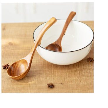 Buy Wholesale China Wooden Soup Ladle,cooking Spoons Utensils,  Zelkova/beech Handle Kitchen Dinnerware Tools, 7.74 & Wooden Soup Ladle at  USD 2.21