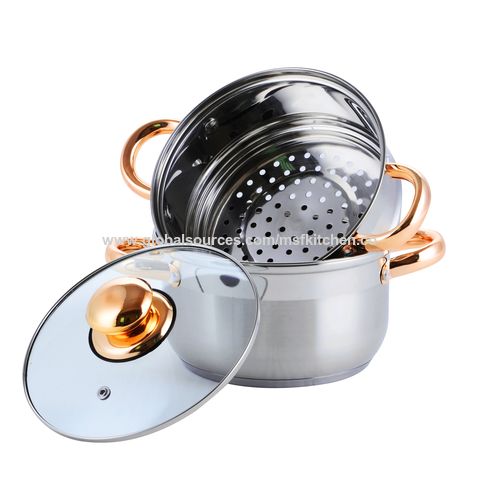 Buy Wholesale China Stainless Steel Mirror Polish Cookware Sets 6 Pieces  Kitchen Ware Cheap Cookware Pots And Pans Set With Clear Glass Lid &  Cookware Stainless Steel at USD 10.9