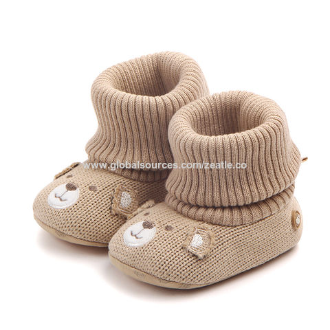 Botines tejidos para online bebe