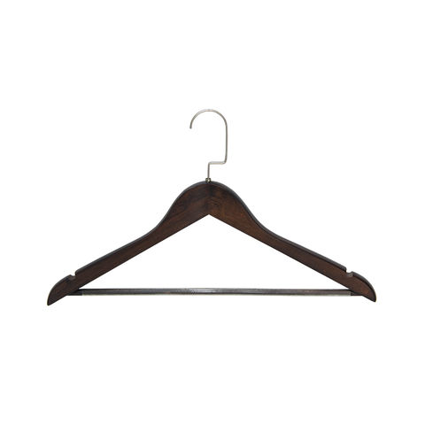 Buy Wholesale China Luxury Wooden Suits Hanger Custom Color Hanger With Flat  Hook Wide Shoulder Custom Coat Hanger For Display & Suits Hanger at USD  0.37