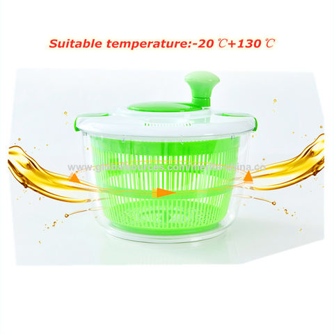 Buy Wholesale China Salad Spinners,vegetable Dryer Drainer Strainer ,fruits  Lettuce Washer,5l & Salad Spinner at USD 2.835