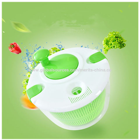 Buy Wholesale China Salad Spinners,vegetable Dryer Drainer Strainer ,fruits  Lettuce Washer,5l & Salad Spinner at USD 2.835