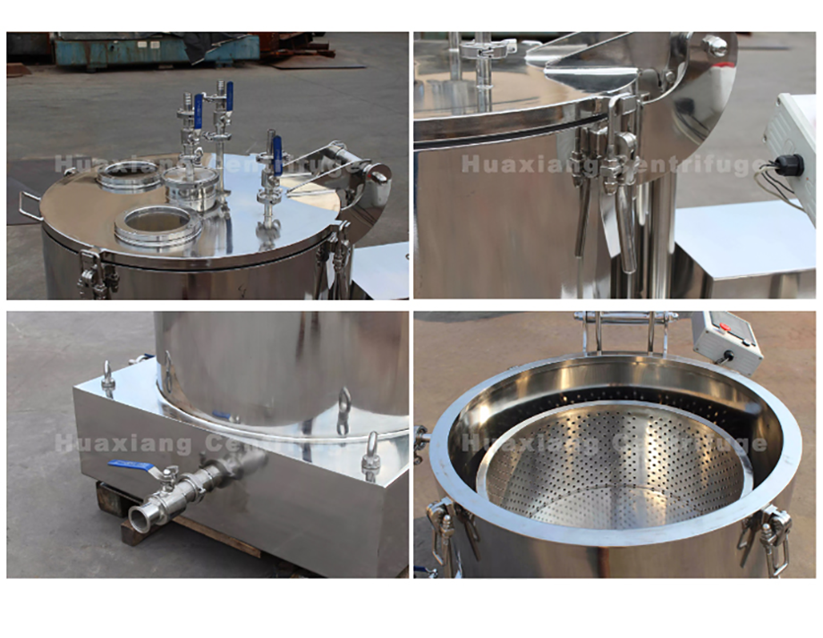 Hx Oil Extraction Machine Industrial Centrifuge Extractor Herb Plant ...