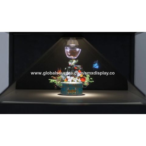 Compre Escaparate De Exhibición De La Pirámide Del Holograma 3d De 3 Lados  42 Pulgadas y Holograma 3d de China por 1600 USD