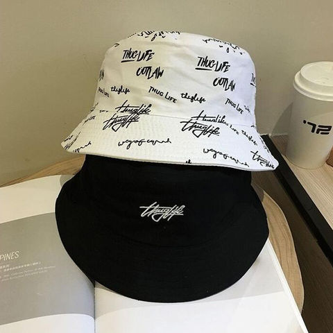 Chapéu de Pesca Unissex Dupla Face 2021, Boné de Pescador para Meninos/Meninas Bob Femme Gorro Chapéus de Balde de Verão