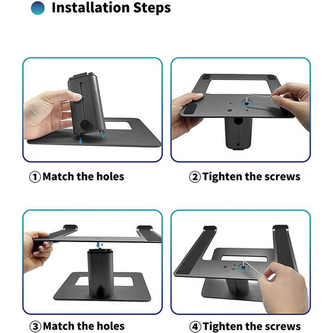 Achetez en gros Support Réglable Pour Ordinateur Portable, Chine et Support  D'ordinateur Portable, Ordinateur Portable Pliable Riser à 15.4 USD