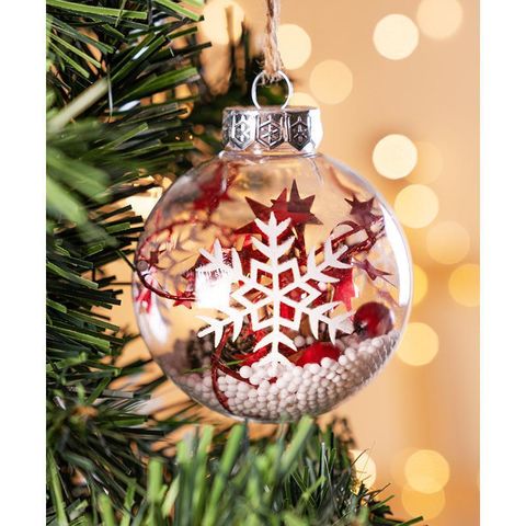 Christmas Decorations 10cm Acrylic Snowflakes - China Christmas