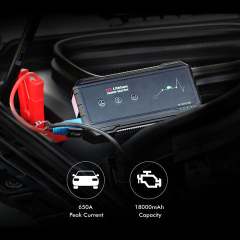 Voiture Jump Starter Chargeur de batterie portable 30000mAh Urgence 12V/24V  Auto Batterie Li-ion avec LED d'appoint Light & Ports USB - Chine Banque  d'alimentation du démarreur de saut, voiture démarreur