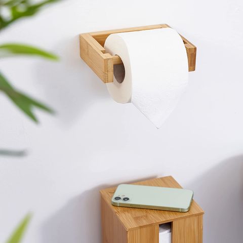 Buy Wholesale China Bamboo Tissue Storage Box Toilet Paper Holder