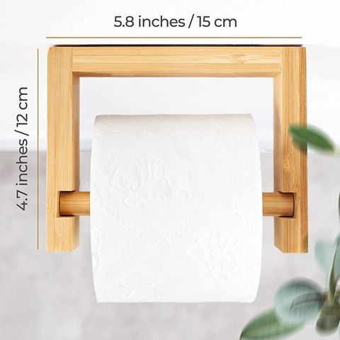 Buy Wholesale China Bamboo Tissue Storage Box Toilet Paper Holder