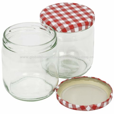 Glass Mini Jam Jars with Lug Cap, Bulk