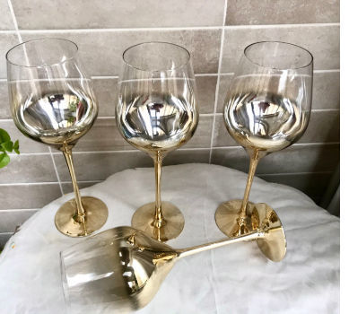 Buy Wholesale China Lingyao Wine Glass With Rose Gold Stem,stemware Wine  Glass, & Rose Gold Stemed Wine Glass at USD 1.5