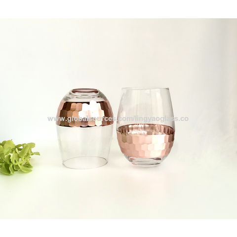 Woven Color Painting Drinking Glass Water Cup Home Juice Cup Beer Cup -  China Glass Bottle and Water Cup price