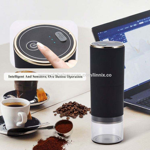 Electric Coffee Grinder New Upgrade Mini Portable Coffee Bean Grinder USB  Charge Stainless Steel Espresso Spice Mill Grinders