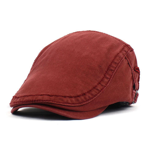 Bonés Newsboy 2022 de poliéster com bordado de letras, boné masculino de aba reta, boinas de pintor femininas