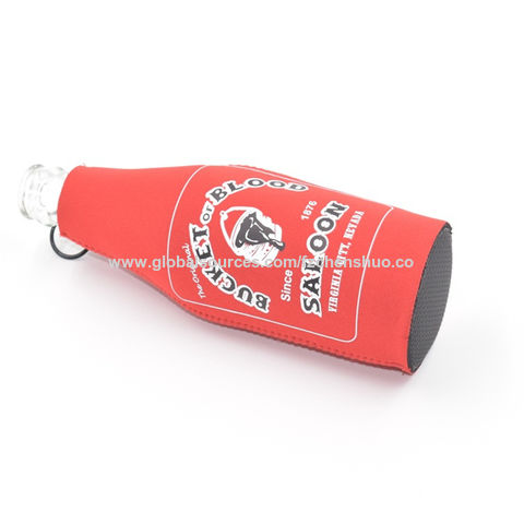 Buy Wholesale China Neoprene Wine Koozie With Zipper Wine Bottle