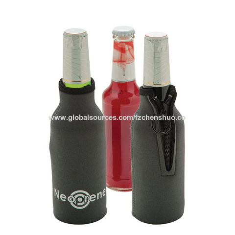 Full Color Printing Insulated Neoprene Wine Glass Cooler/Koozie