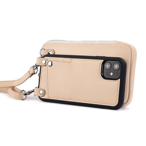 Buy Wholesale China For Iphone 13 Pro Max Crossbody Wallet Case, Zipper Phone  Case With Credit Card Holder Wrist Strap & Crossbody Phone Cases For  Iphone13 at USD 4.8