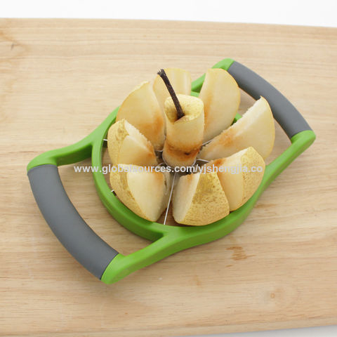 Kitchen Gadgets Stainless Steel Blade Apple Slicer Corer Fruit and