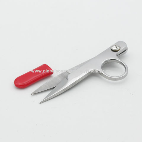 Fabric Craft Scissors+Thread Detail Snips, Serrated Scalloped Stainless  Steel Handled Professional Scissors, Sewing Scissors for Leather,  Tailoring