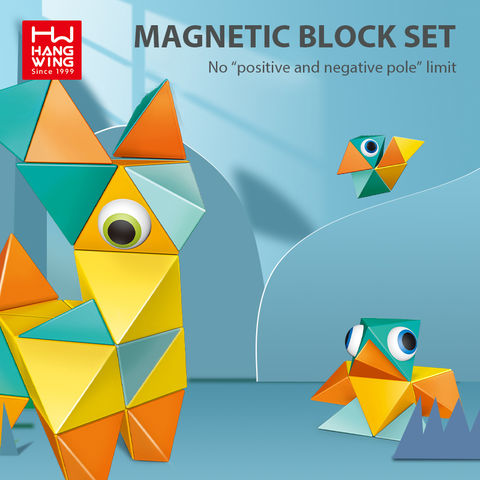148 Pièces Bloc de Construction Magnétique, 3D Jeu de Magnetique