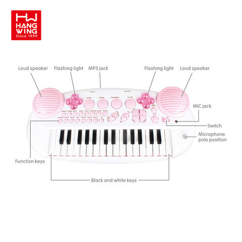Piano bébé music et lumière -Hola