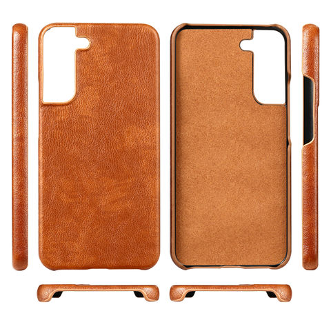 Brown & Gold Samsung S 22 Wallet Phone Case for Sale in