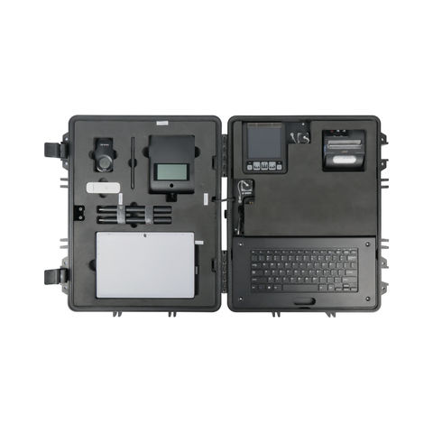MOSIP-kompatibles biometrisches Erfassungs-Kit 442 Fingerabdruckscanner Voter Kit (BVK) unterstützt IRIS/Laptop/Dateiscanner/Kamera